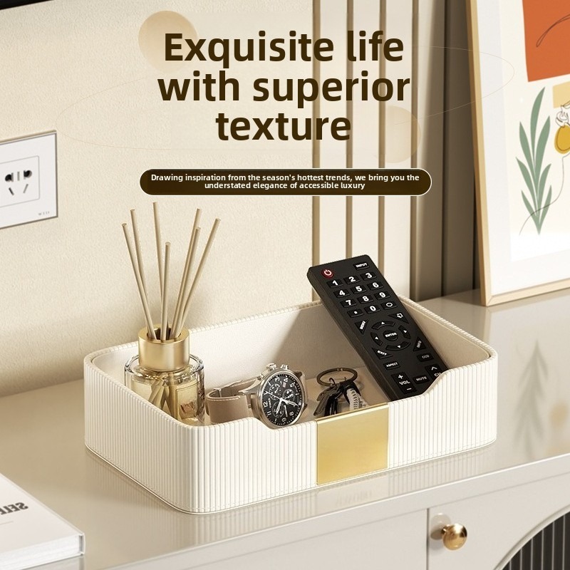 Luxury Watch Level - PU Leather Desk Tray - Multi-Level