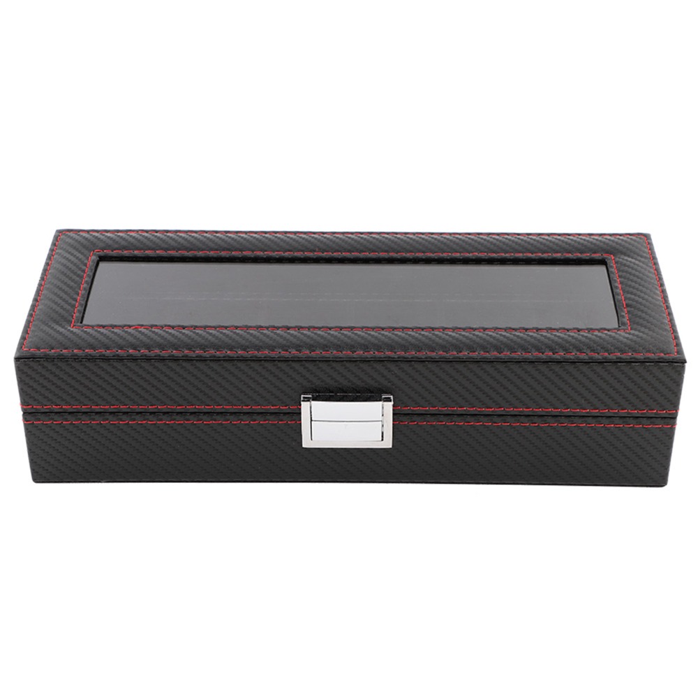 Luxury Watch Collection Box - Dustproof Carbon Fiber Watch Box 6