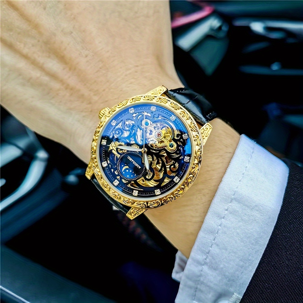 Luxury Watch Engraving - High-End, Stylish, and Popular Men's Mechanical
