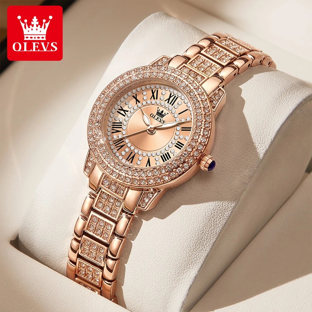 Luxury Watch Cheap - OLEVS 9943 Luxury All Diamond Original