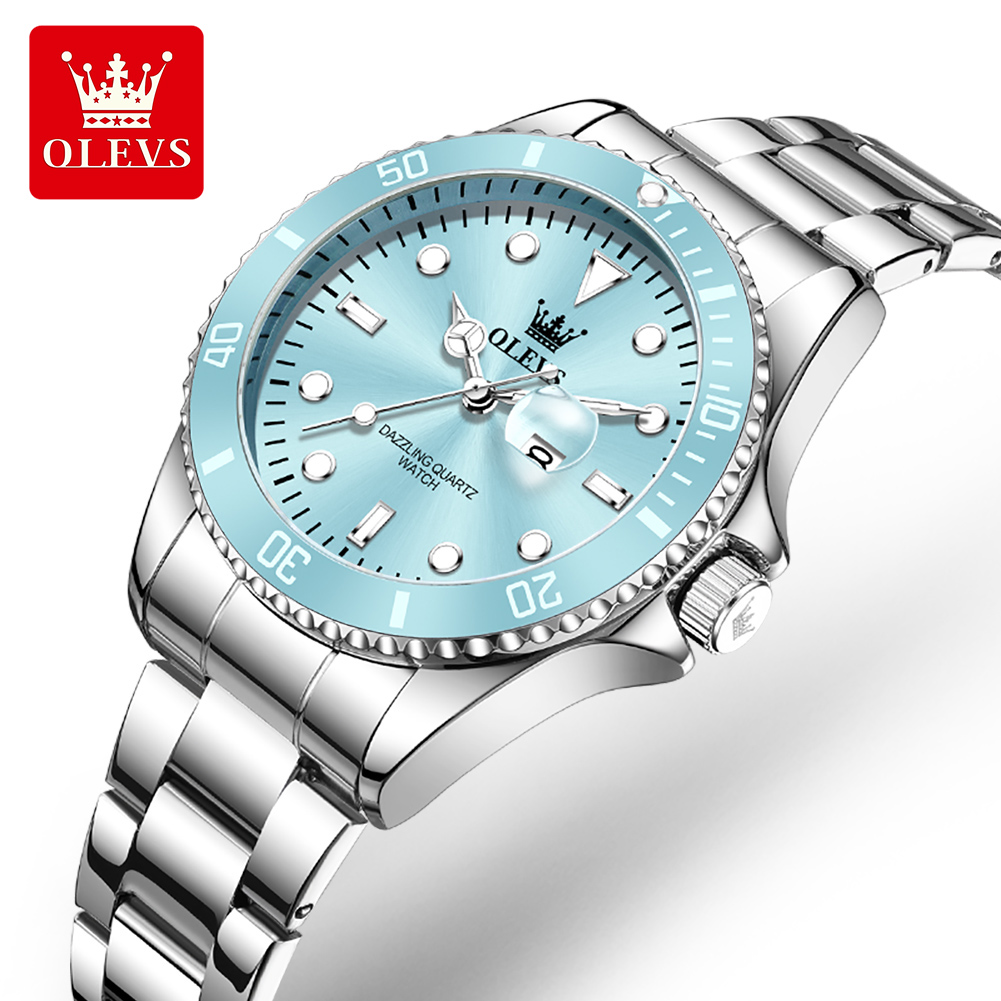 Luxury Watch Cheap - OLEVS Luxury Stainless Steel Waterproof Quartz