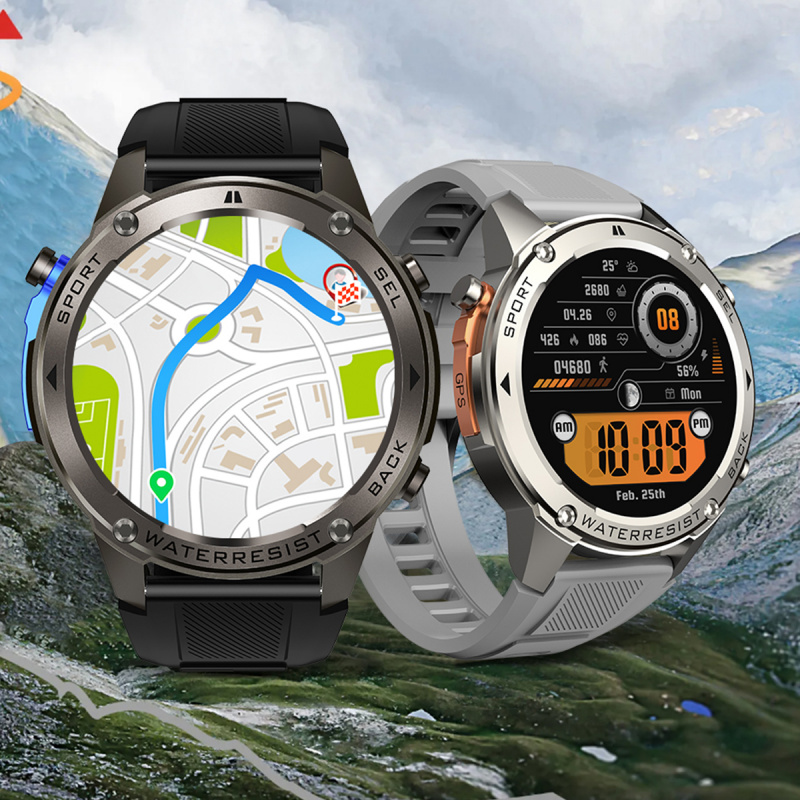 Compass Watch Luxury - Luxury Smartwatches Male Fitness Tracking Outdoor