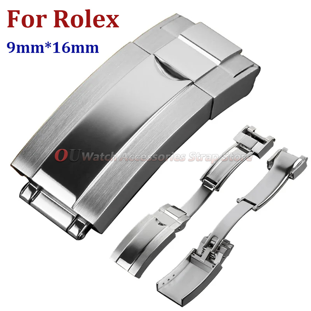 Luxury Watch Cheap - 9mmx16mm Stainless Steel Deployment Clasp for