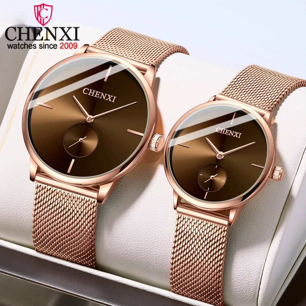 Luxury Watch News - CHENXI Luxury Waterproof Men Women Quartz