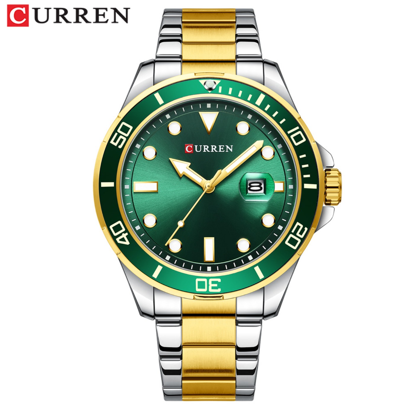 CURREN New Green Water Ghost S - Luxury Watch All Brands review and price
