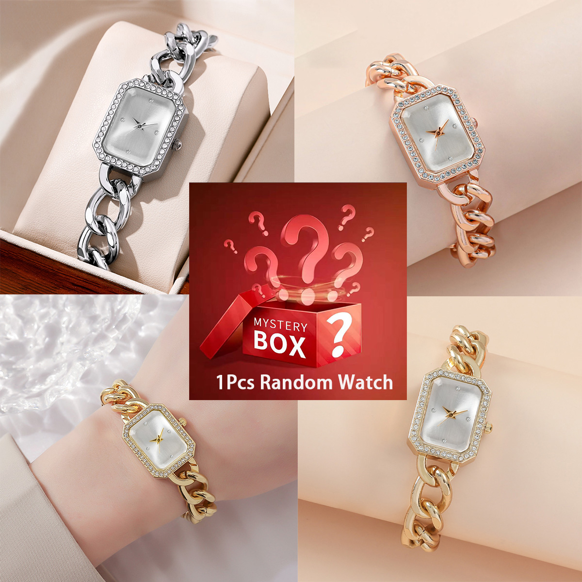 Mystery box contains 1randomco - Luxury Watch Box review and price