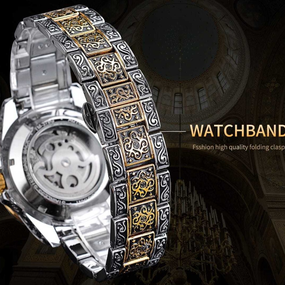 High-End Retro Men's Fully Aut - Luxury Watch Engraving review and price