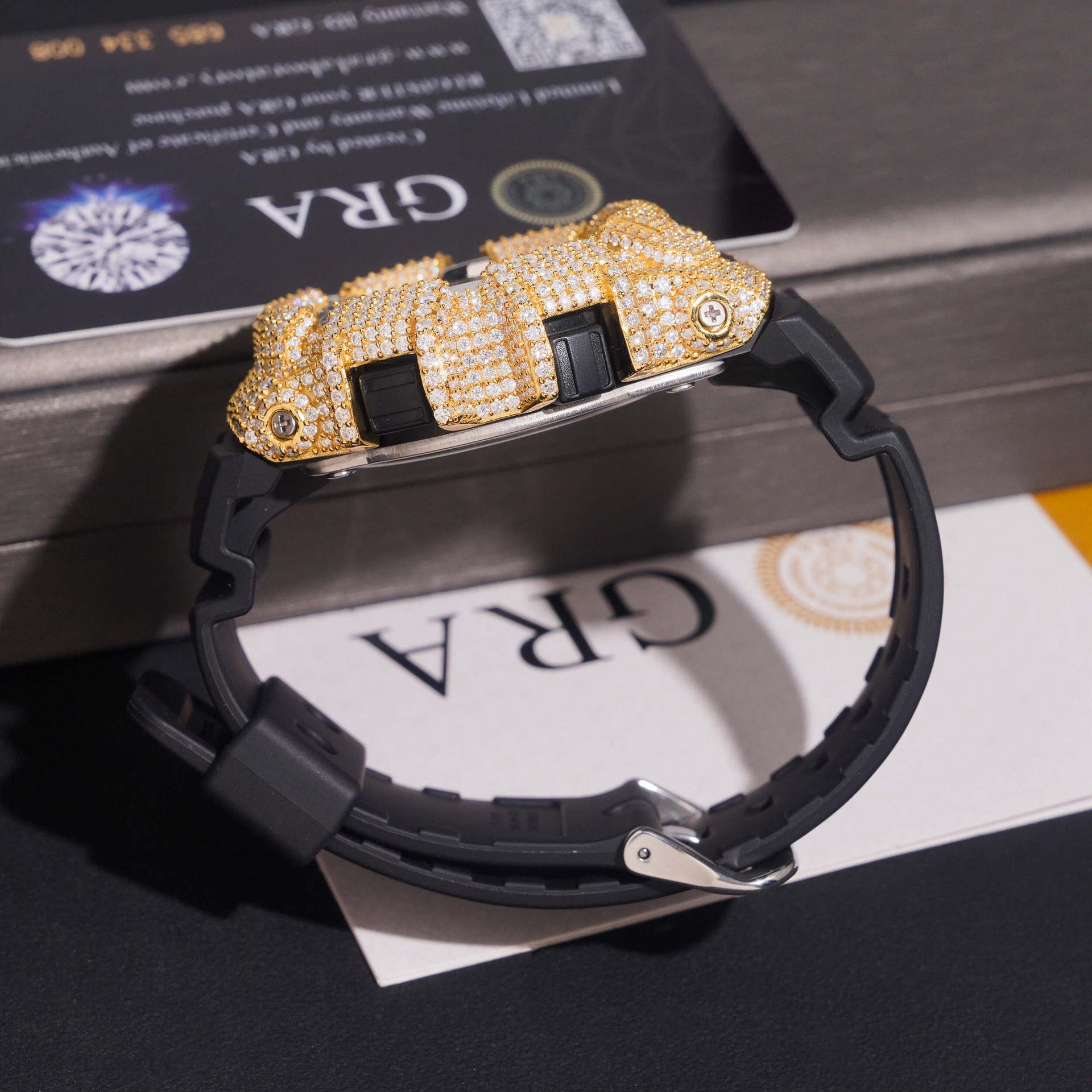 Iced-Out G-Shock Watch Case by - Luxury Watch Level review and price