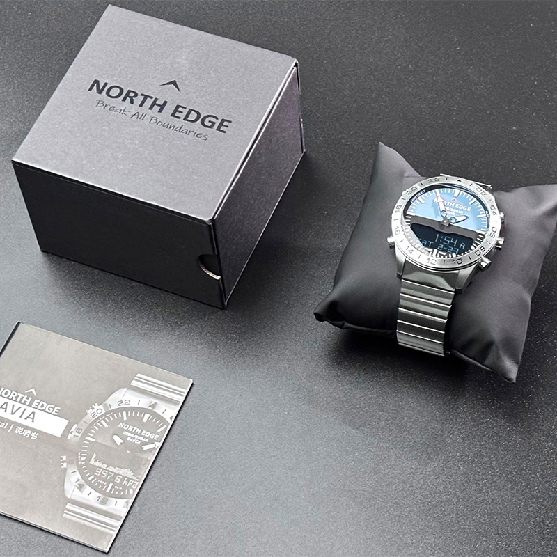 NORTH EDGE Mens Dive Watch Mil - Compass Watch Luxury review and price