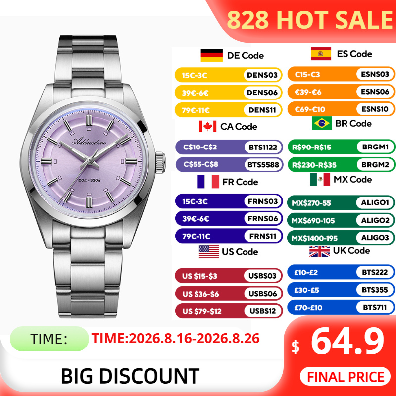 ADDIESDIVE Women's Watch Top B - Luxury Watch All Brands review and price