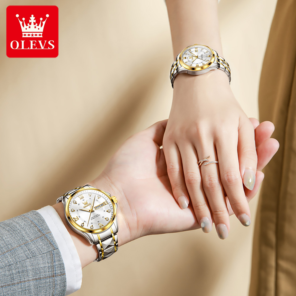 OLEVS 2906 Couple Watch Origin - Luxury Watch News review and price