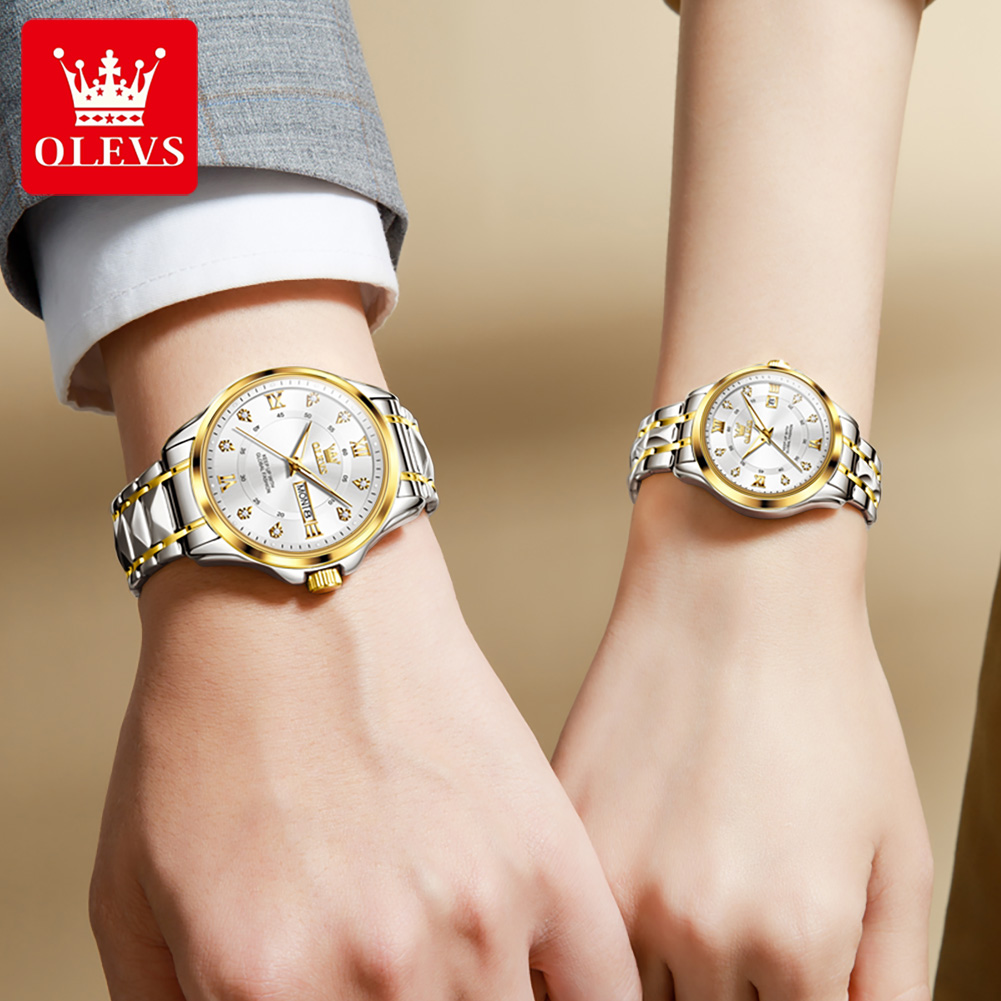 OLEVS 2906 Couple Watch Origin - Luxury Watch News review and price