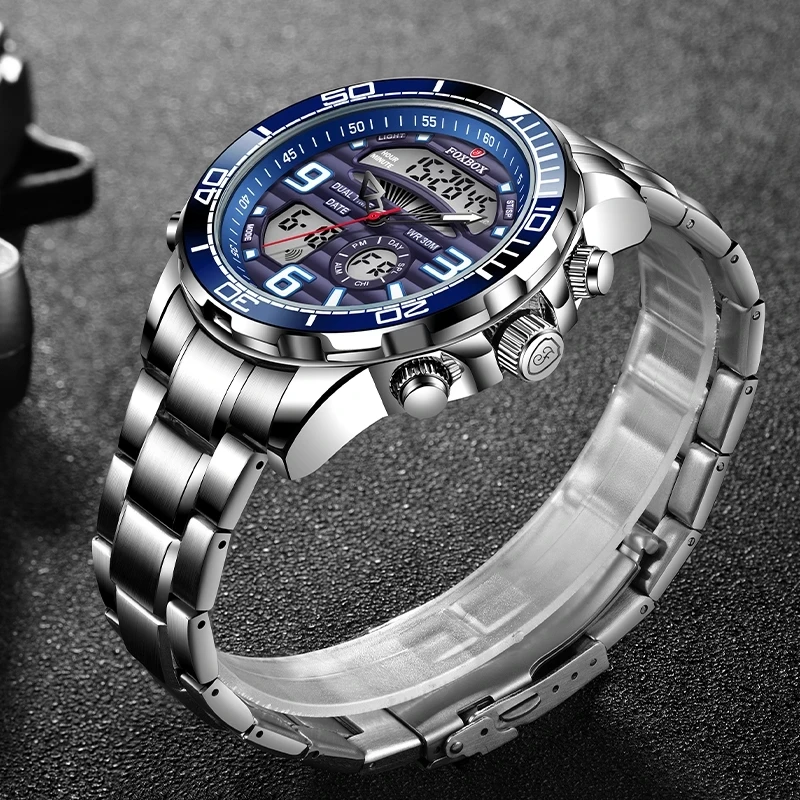 FOXBOX Top Brand Luxury Digita - Luxury Watch All Brands review and price