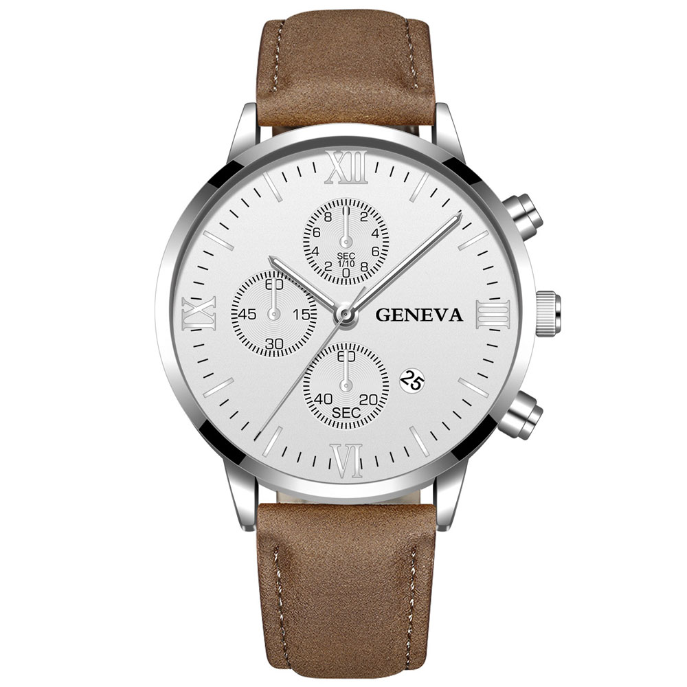 Geneva Fashion  Men Date Alloy - Luxury Watch Protection Film review and price