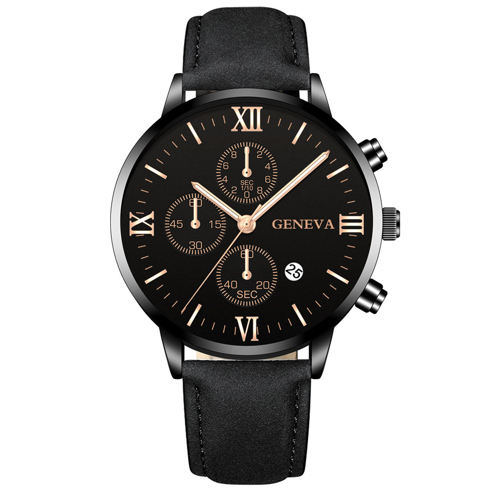 Geneva Fashion  Men Date Alloy - Luxury Watch Protection Film review and price