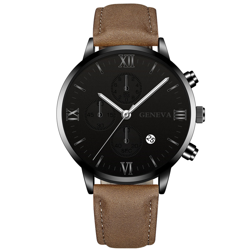 Geneva Fashion  Men Date Alloy - Luxury Watch Protection Film review and price