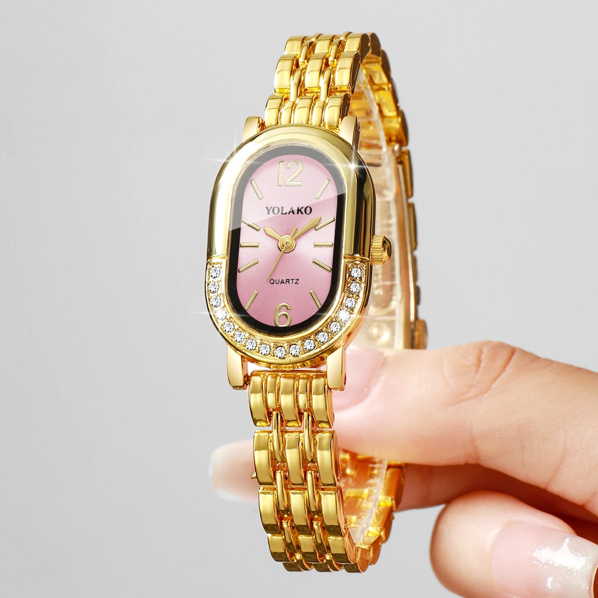 Luxury Rhinestone Women Quartz - Lux Watch review and price