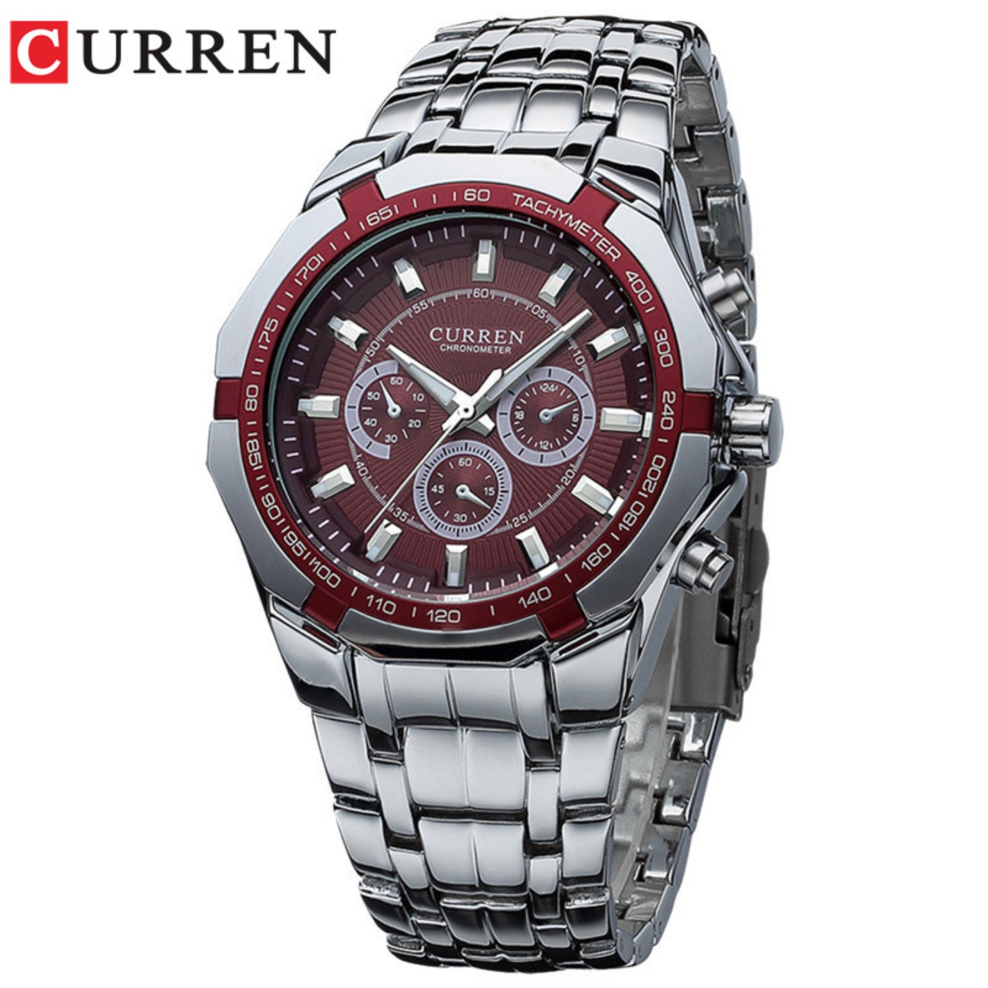 CURREN Men Luxury Brand Milita - Luxury Watch News review and price