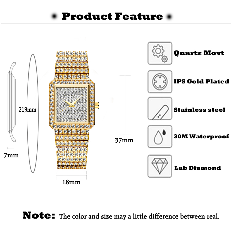 MISSFOX Diamond Watch For Wome - Lux Watch review and price