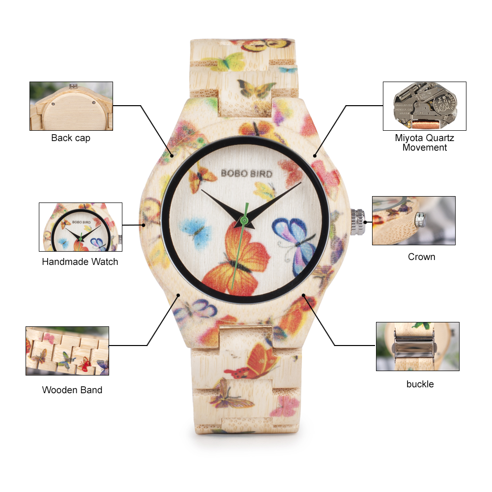 BOBO BIRD Wood Women Watches L - Luxury Watch Engraving review and price