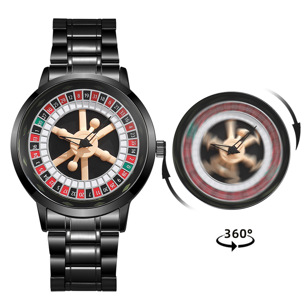 Fashion Rotating Dial Men Watc - Luxury Watch Hublot review and price