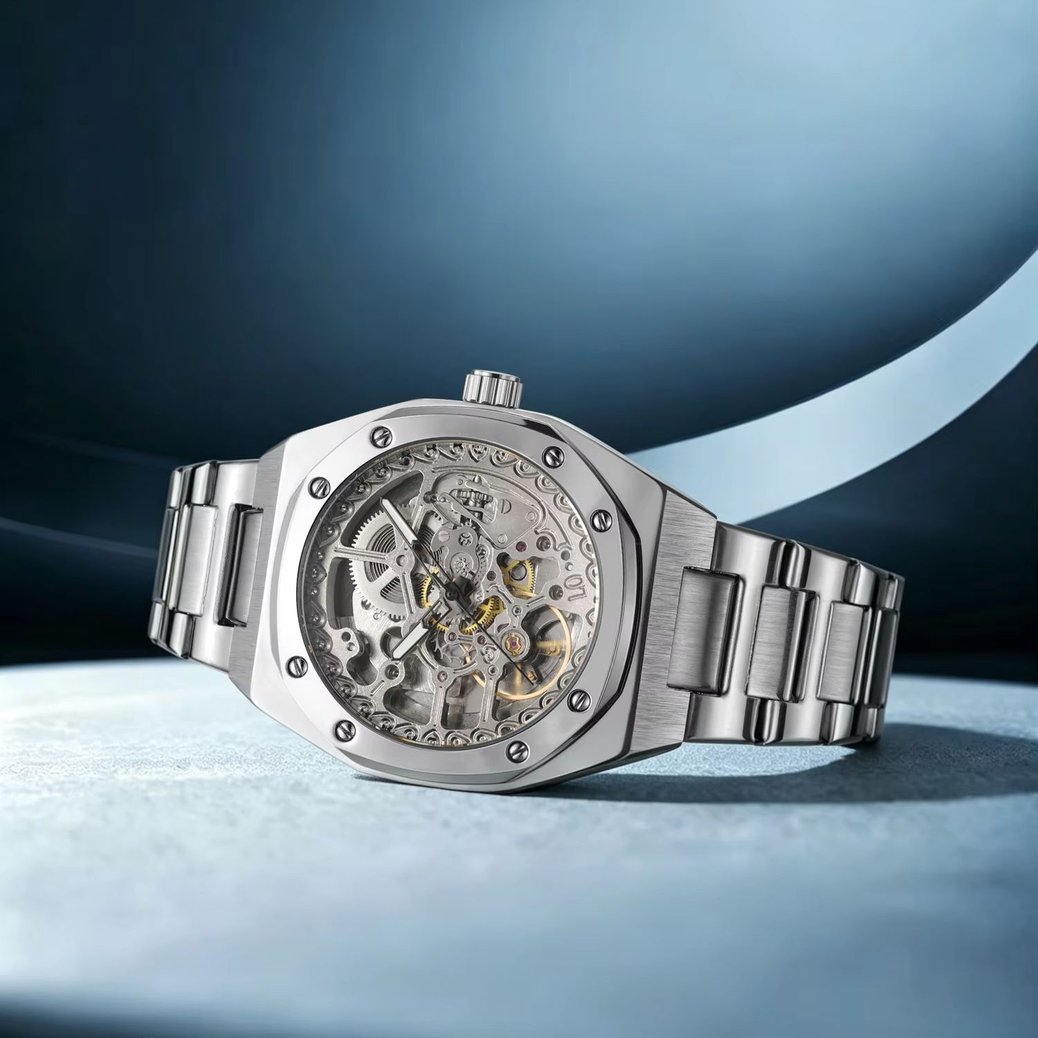 Forsining Royal Skeleton Mecha - Luxury Watch Low Price review and price