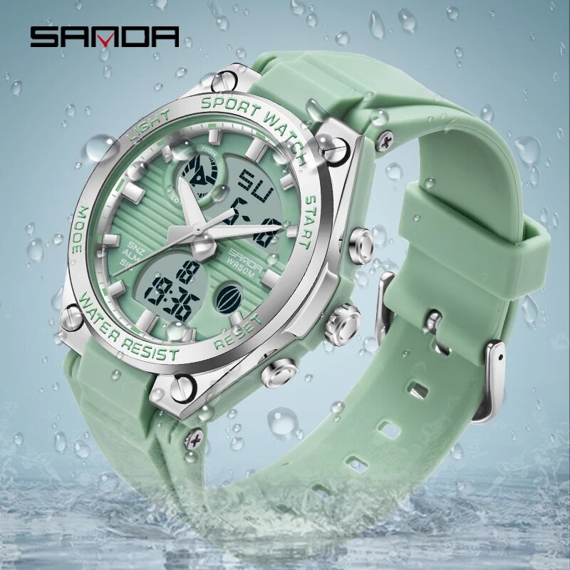 SANDA Brand G Style LED Digita - Lux Watch review and price