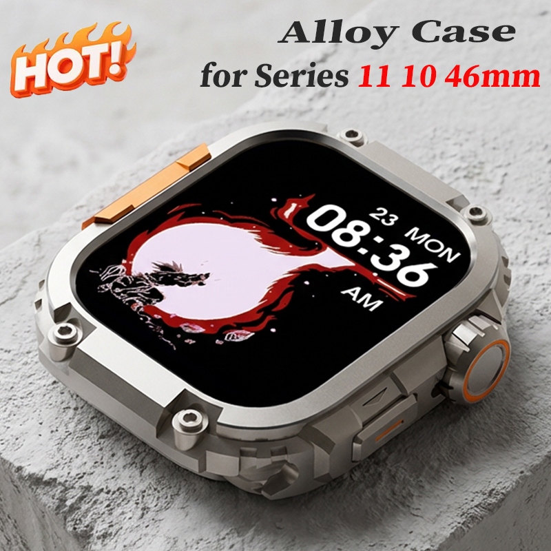 Alloy Case for Apple Watch Ser - Luxury Watch Protection Film review and price