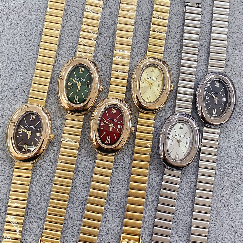 Luxury Brand Gold Oval Women Q - Luxury Watch Female review and price