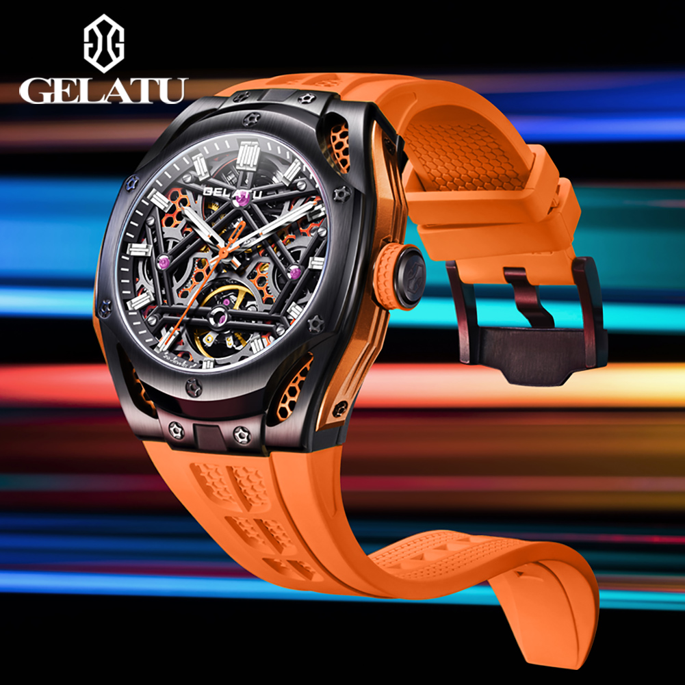GELATU 6008 Skeleton Automatic - Luxury Watch Hublot review and price