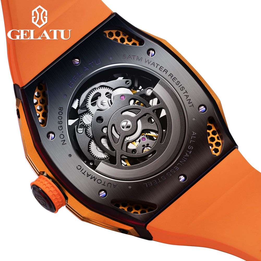 GELATU 6008 Skeleton Automatic - Luxury Watch Hublot review and price