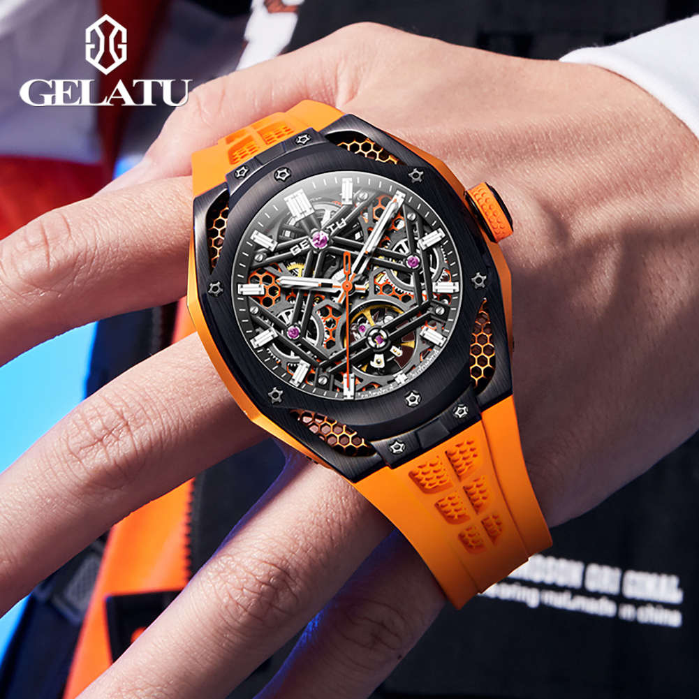 GELATU 6008 Skeleton Automatic - Luxury Watch Hublot review and price