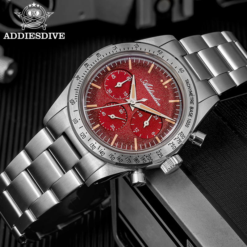 ADDIESDIVE AD2552 Chronograph  - Luxury Watch Level review and price