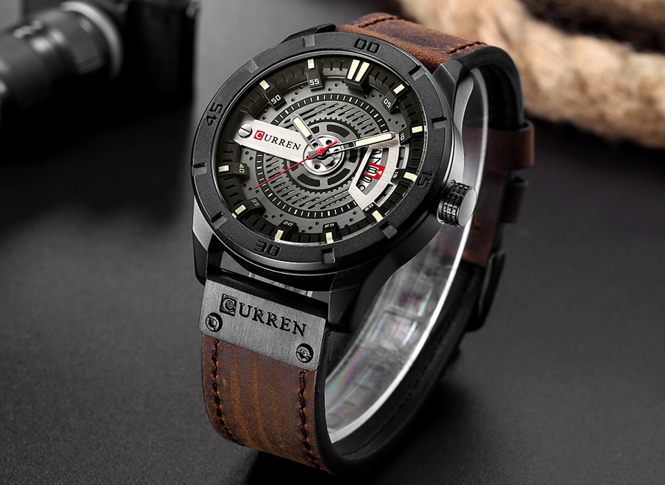 Luxury Watch Brand CURREN Men  - Lux Watch review and price