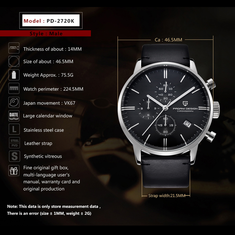 2026 New PAGANI DESIGN Brand L - Luxury Watch Low Price review and price