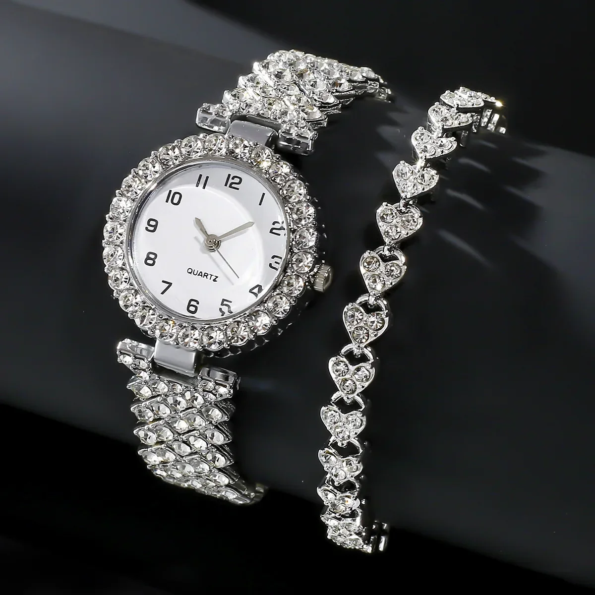 1pcs/2pcs Luxury Fashion Women - Luxury Watch Female review and price