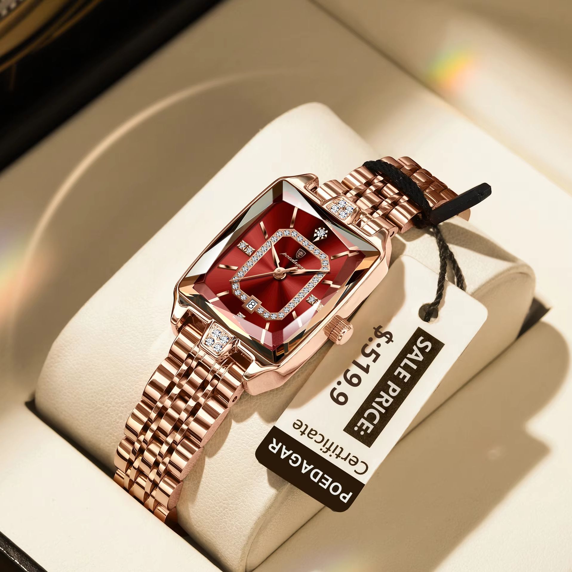 POEDAGAR Fashion Elegant Women - Luxury Watch Female review and price