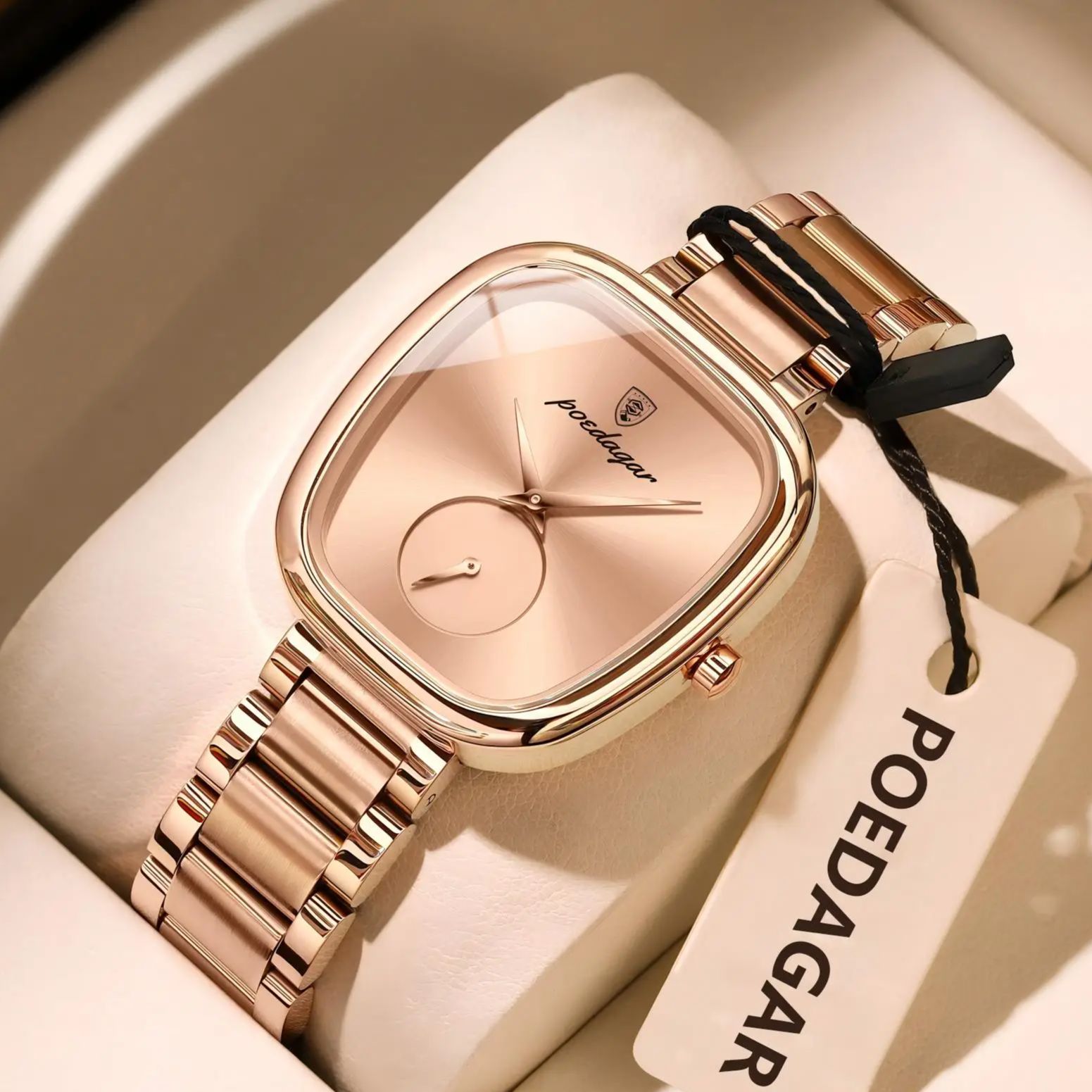 POEDAGAR Top Fashion Woman Wri - Lux Watch review and price