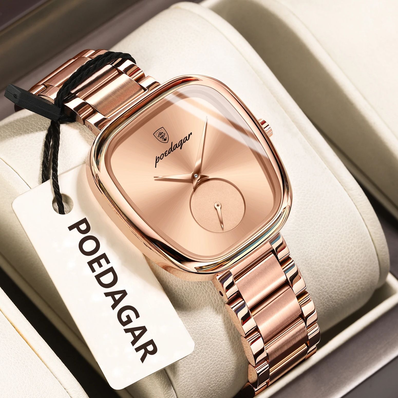 POEDAGAR Top Fashion Woman Wri - Lux Watch review and price
