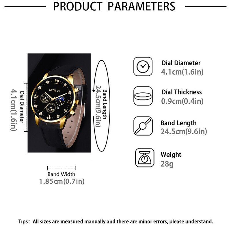 2pcs Luxury Mens Quartz Watche - Lux Watch review and price