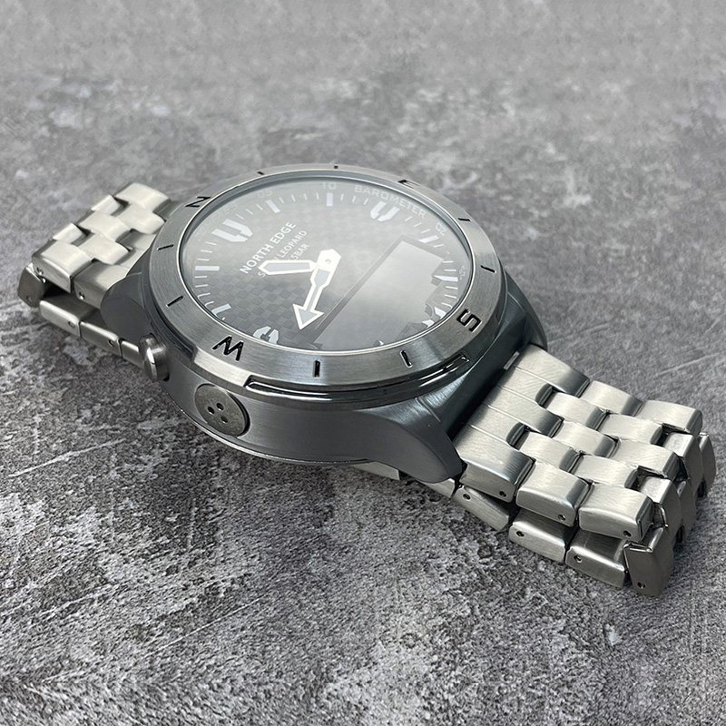NORTH EDGE Men's Sports Digita - Compass Watch Luxury review and price