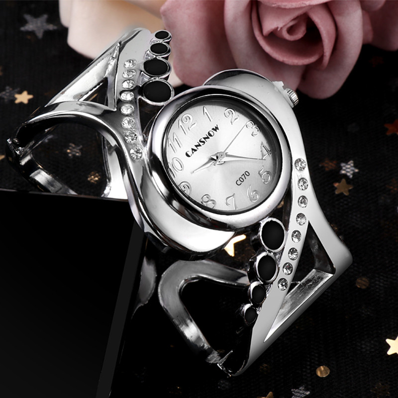 Women Bangle Wristwatch Crysta - Lux Watch review and price