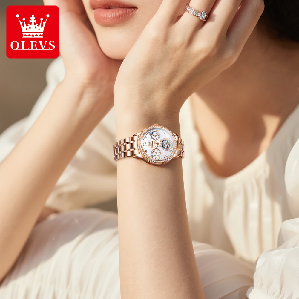 OLEVS Women's Watches Top Bran - Luxury Watch Box review and price