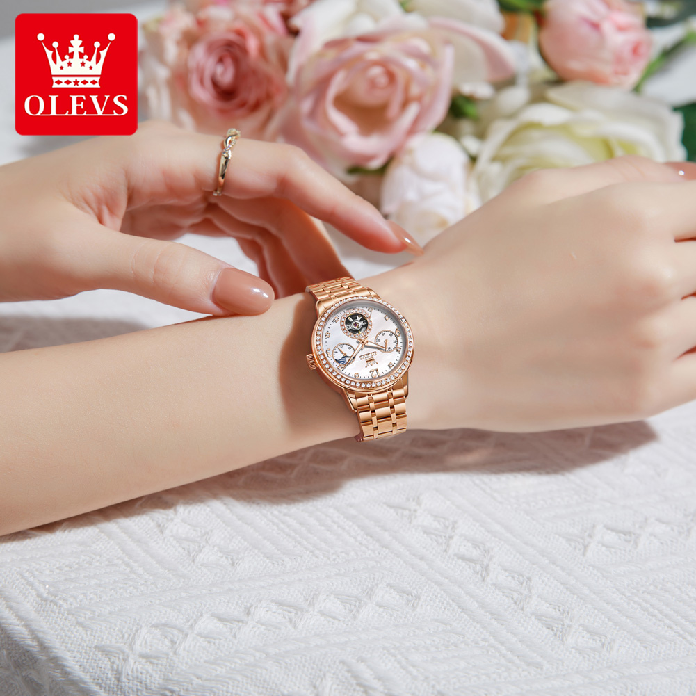 OLEVS Women's Watches Top Bran - Luxury Watch Box review and price