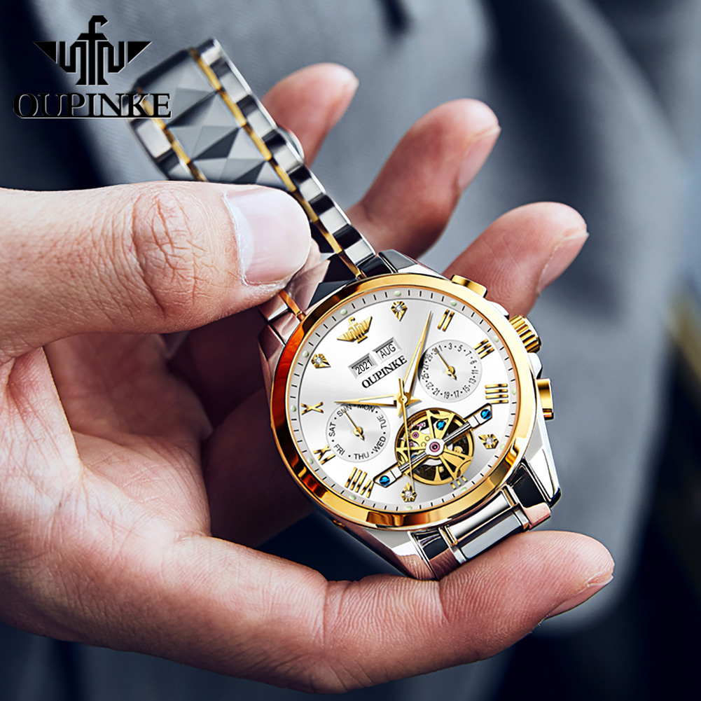 OUPINKE 3186 Men Watch All Aut - Luxury Watch All Brands review and price