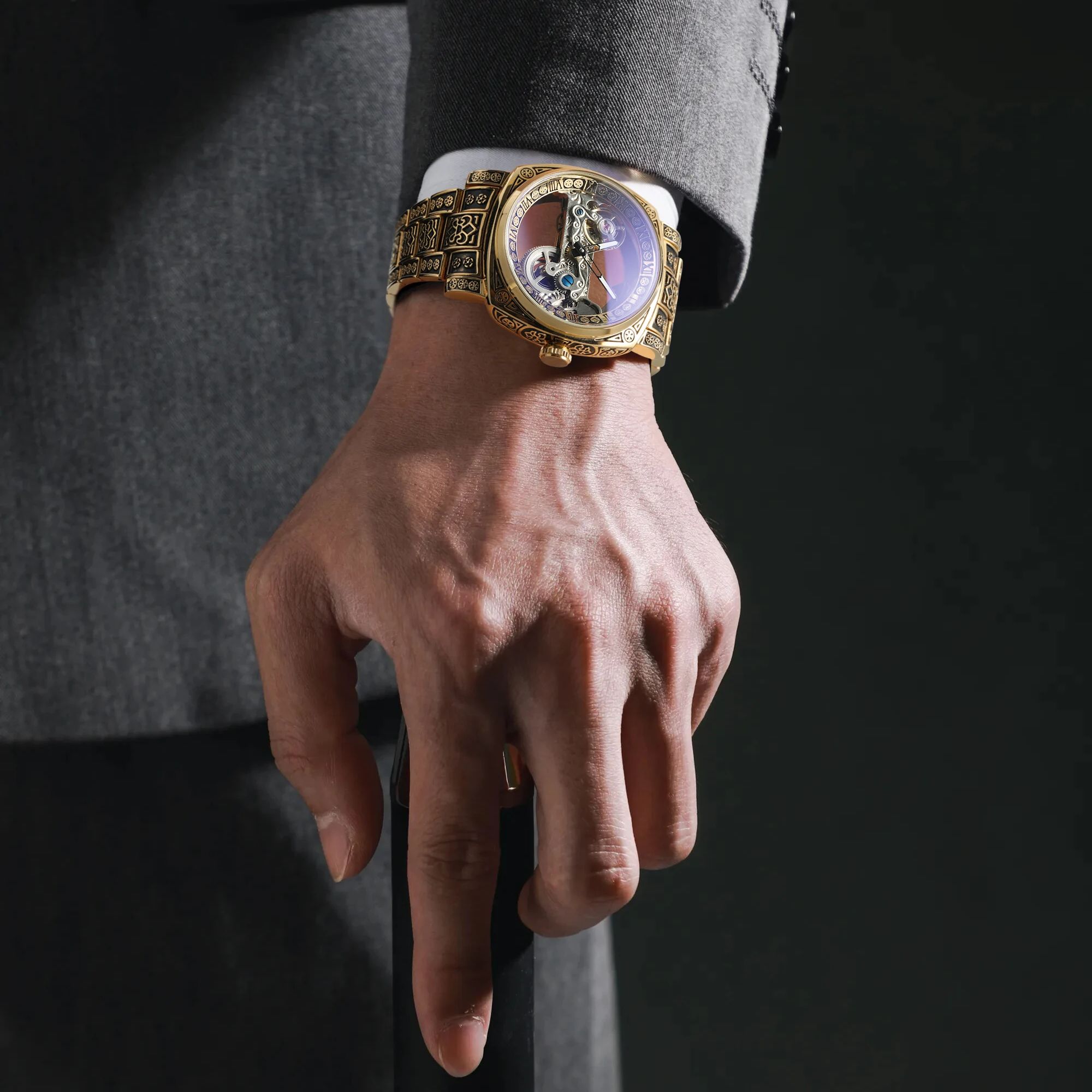 Forsining Retro Engraved Skele - Luxury Watch Engraving review and price