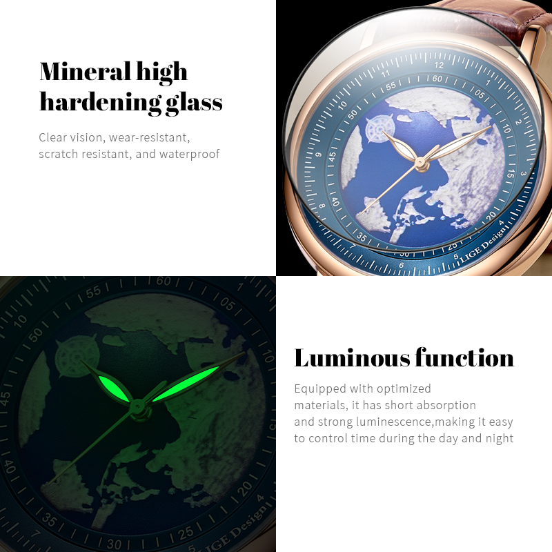 LIGE 2026 New Top Brand Luxury - Luxury Watch Low Price review and price