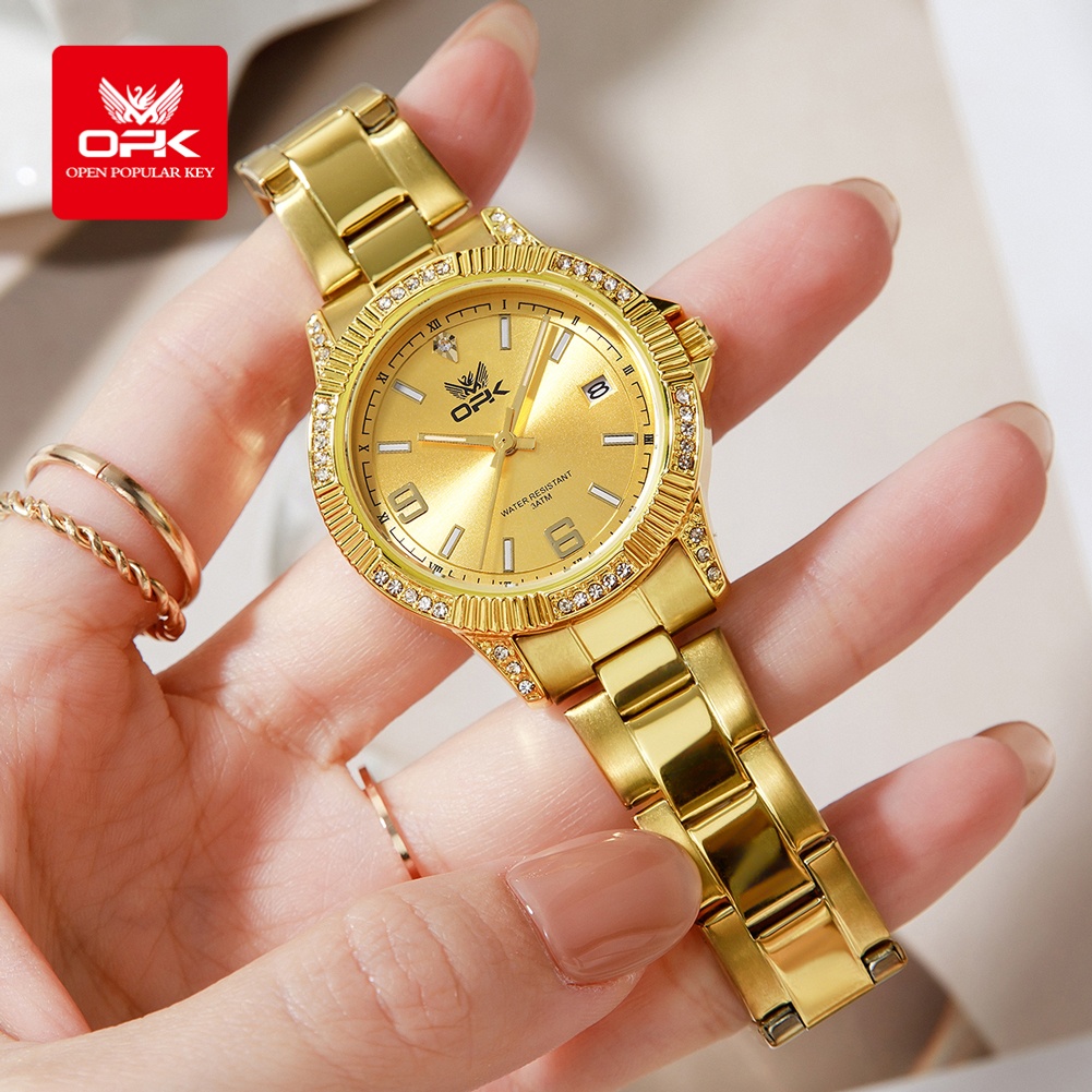 OPK 8184 Luxury All Gold Women - Luxury Watch All Brands review and price