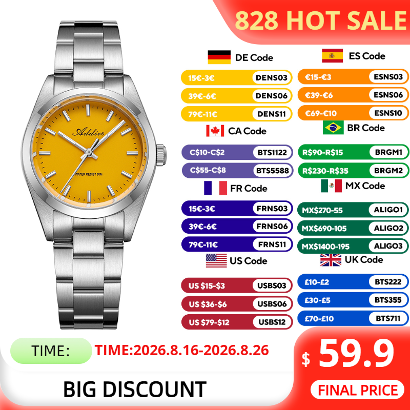 ADDIES 2026 Stainless Steel Wo - Luxury Watch All Brands review and price