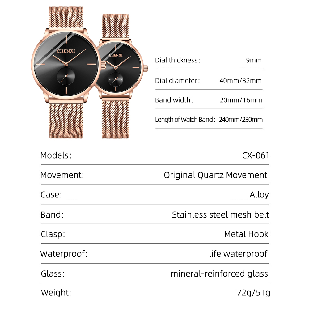 CHENXI Luxury Waterproof Men W - Luxury Watch News review and price